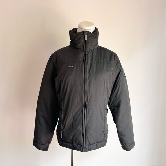 Columbia XCO Black Nylon Puffer Down Winter Jacket Coat